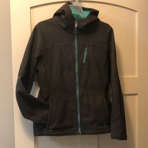 Spyder fleece lined ski jacket